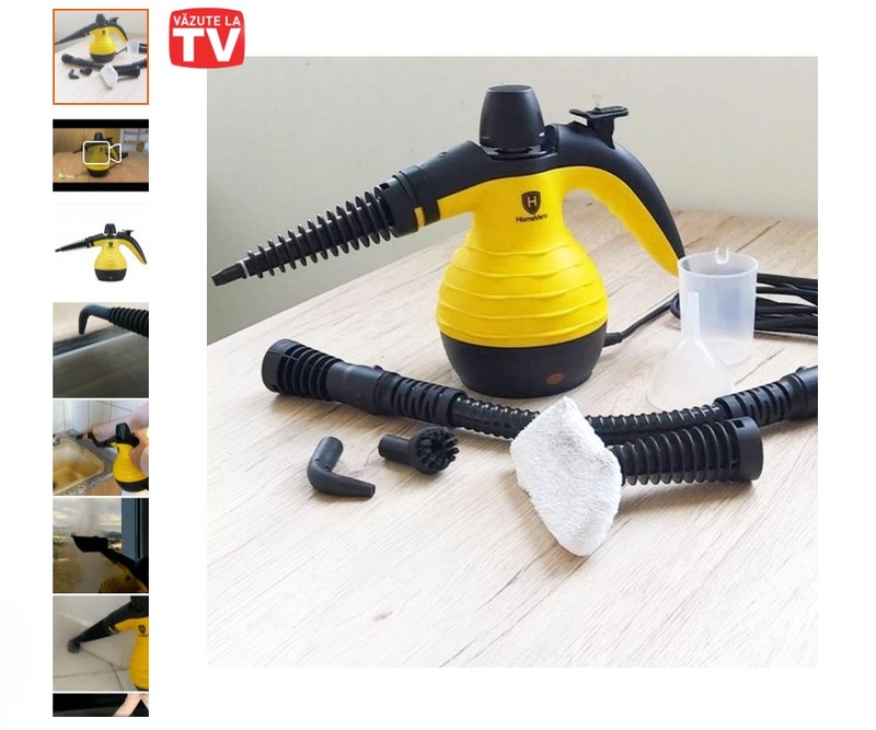 Aparat de curățat cu aburi Home Vero