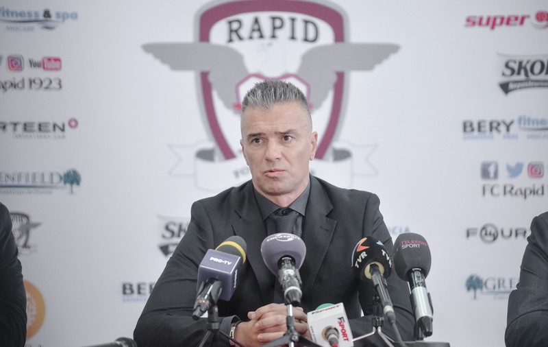 Daniel Pancu, demis din funcția de antrenor al echipei Rapid. ”Nu e o despărțire”