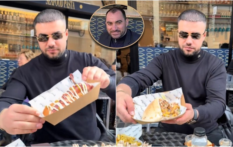 Reacția lui Culiță Sterp după ce a mâncat în restaurantul lui Pescobar din Londra: „Recenzie 100% reală”