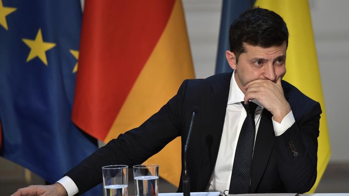 Președintele Ucrainei Vladimir Zelenski