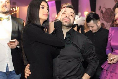 Florin Salam și Roxana se pregatesc de petrecere