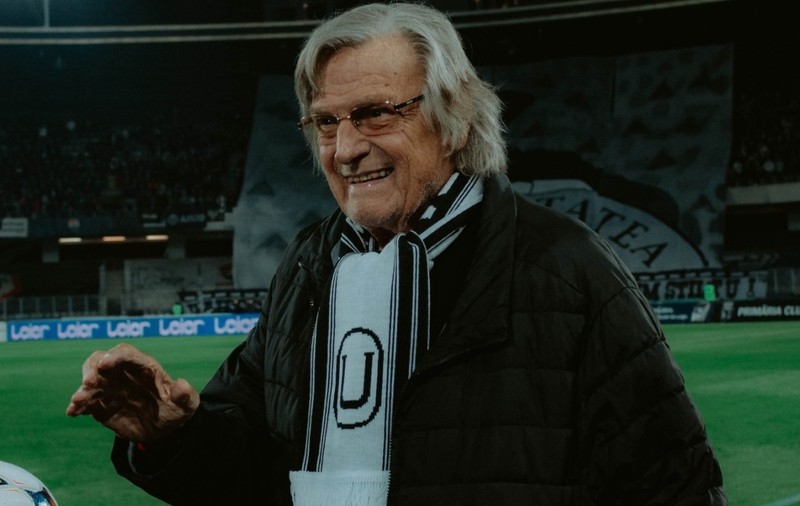 Cum a apărut Florin Piersic la derby-ul U Cluj - CFR. „Mărgelatu” a fost în tribune