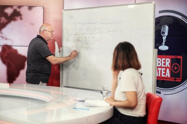 Costel Chiteș, în studioul Libertatea (Foto: Eli Driu / Libertatea)