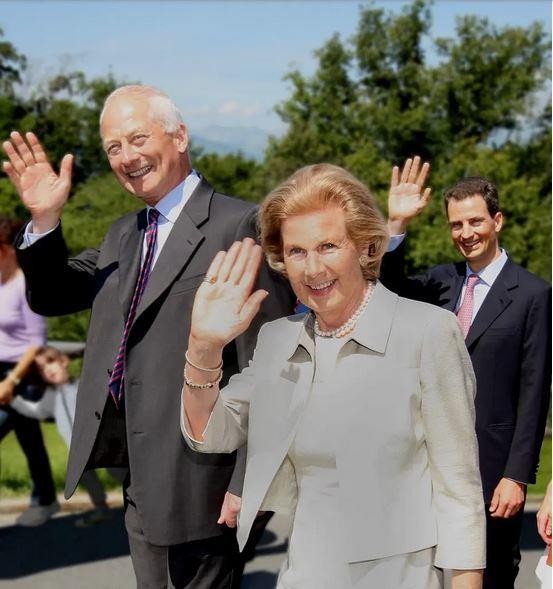 Prinţesa Maria și Principele de Liechtenstein Hans-Adam al II-lea (sursa foto Foto fortstenhous)
