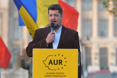 Liderul Aliantei pentru Unirea Românilor, Claudiu Târziu. FOTO EDUARD VINATORU / MEDIAFAX FOTO