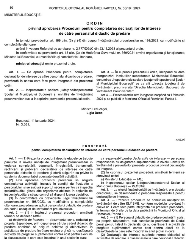 Profesorii, obligați să nu dea meditații elevilor din propria clasă. Ce prevede ordinul de ministru