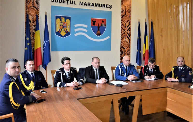 Toată conducerea județului Maramureș, dar și șefii Jandarmeriei, Poliției, DSP și ISU, în autoizolare la Palatul Administrativ