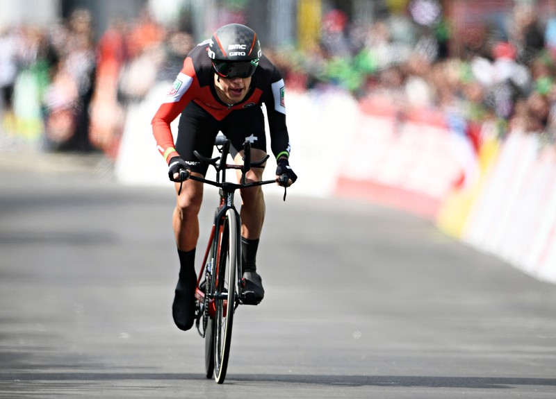 epa05936989 The winner of the 71th Tour de Romandie, Richie Porte from Australia of team BMC Racing in action during the fifth and last stage, a 17,88 km race against the clock, at the 71th Tour de Romandie UCI ProTour cycling race in Lausanne, Switzerland, 30 April 2017. EPA/ALAIN GROSCLAUDE