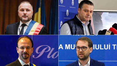 Rares Hopinca, Ciprian Ciucu, Mihai Politeanu, Dominic Fritz. Foto_ Facebook, Agerpres
