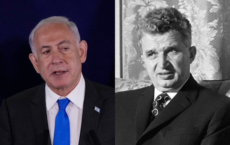 În evenimentele sângeroase din aceste zile, o mare voce a Israelului îl compară pe Netanyahu cu Ceaușescu 
