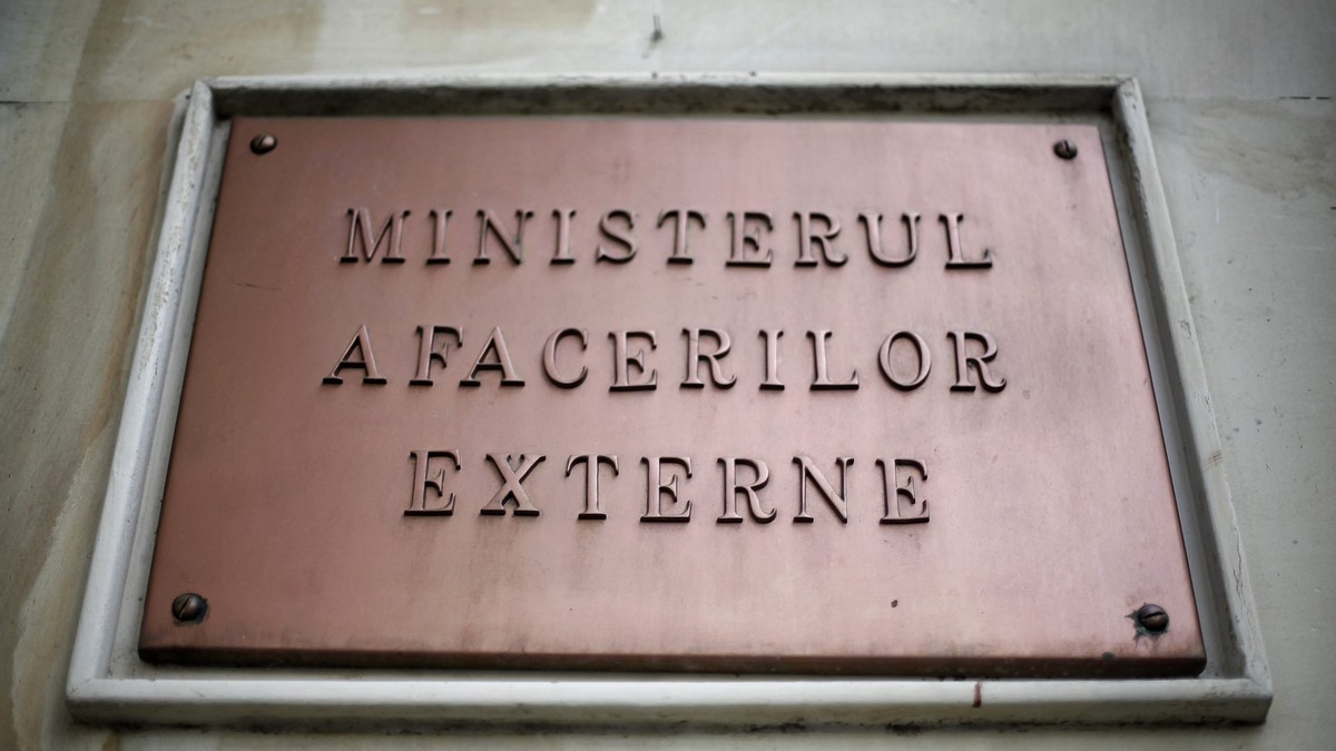 Sigla Ministerului de Externe.