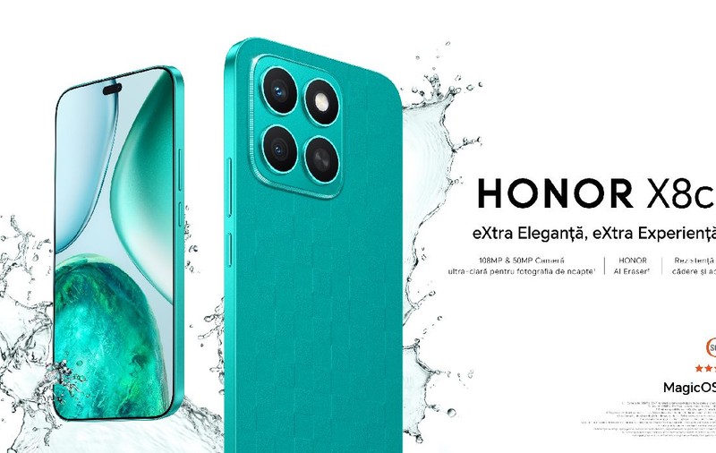 Honor lansează X8c, un nou telefon ieftin și bun: Preț, specificații și disponibilitate