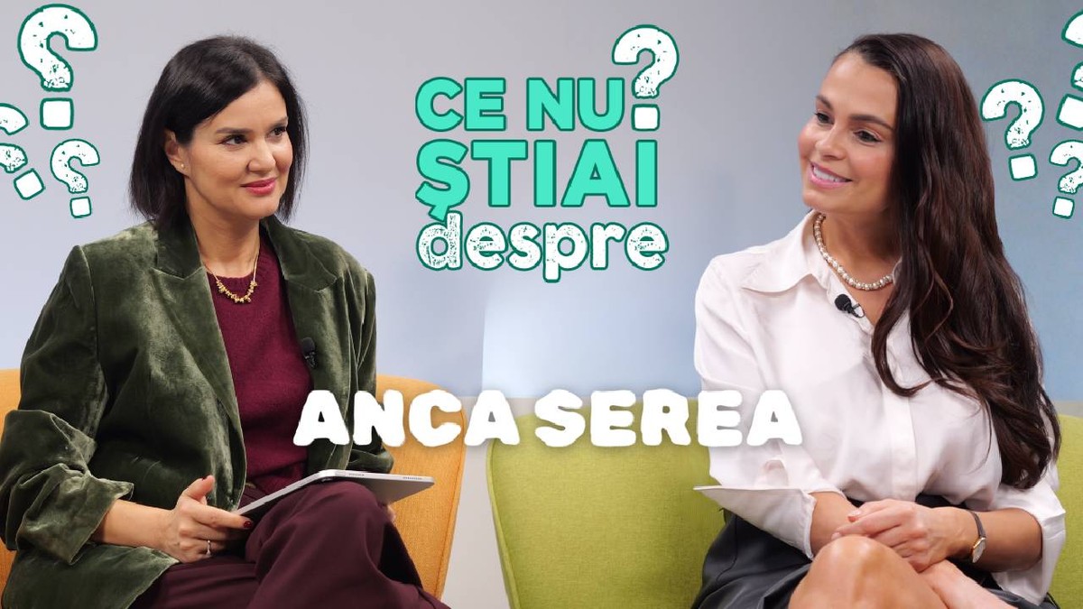 Anca Serea la emisiunea Ce nu știai, povestește despre provocările unei familii numeroase și stilul de viață de după o mare sperietură în legptură cu sănătatea