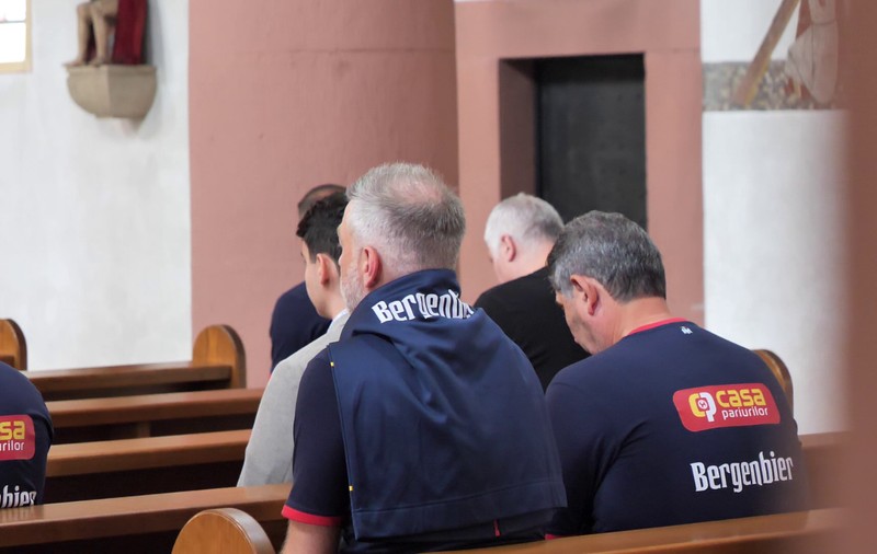 EURO 2024 | Edward Iordănescu a mers la Liturghie, la biserica românească din Würzburg