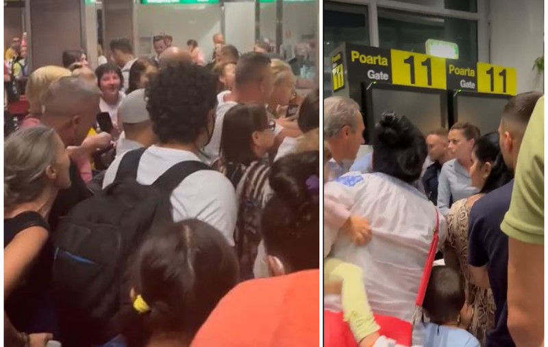 Revoltă în Aeroportul Otopeni după ce un zbor Wizz Air a fost anulat joi seară. Călătorilor li s-a spus că nu are cine să piloteze avionul!