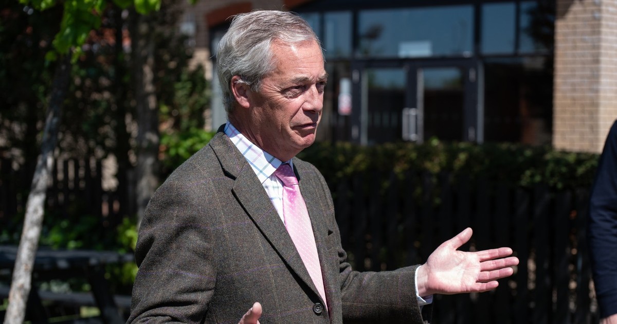 Nigel Farage, liderul partidului Reform UK Foto: Profimedia