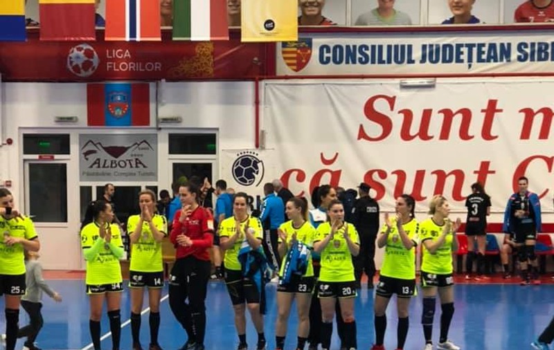 Măgura Cisnădie, surclasată de Esbjerg, în grupele Cupei EHF la handbal feminin