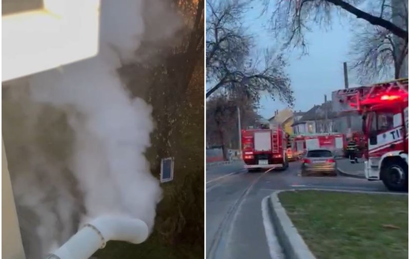 O secție a Spitalului de copii din Timișoara a fost evacuată după ce un aparat RMN a început să scoată fum