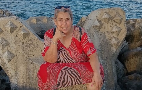 Ioana Tufaru la mare