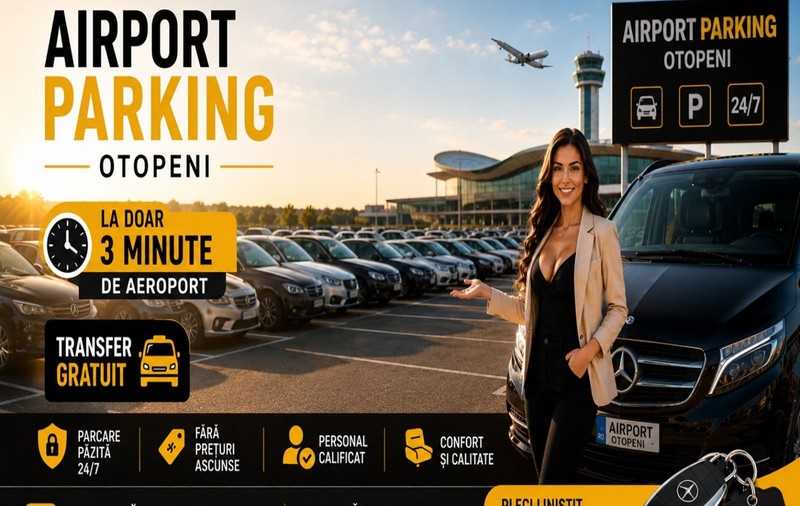 Ghid pentru parcarea la aeroport: cum îți lași mașina în siguranță când pleci în călătorie
