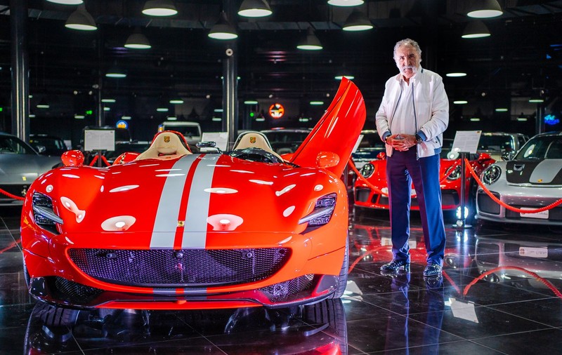 VIDEO | Ion Țiriac și-a completat colecția de mașini cu un Ferrari F176 Monza SP2. Cât costă bolidul