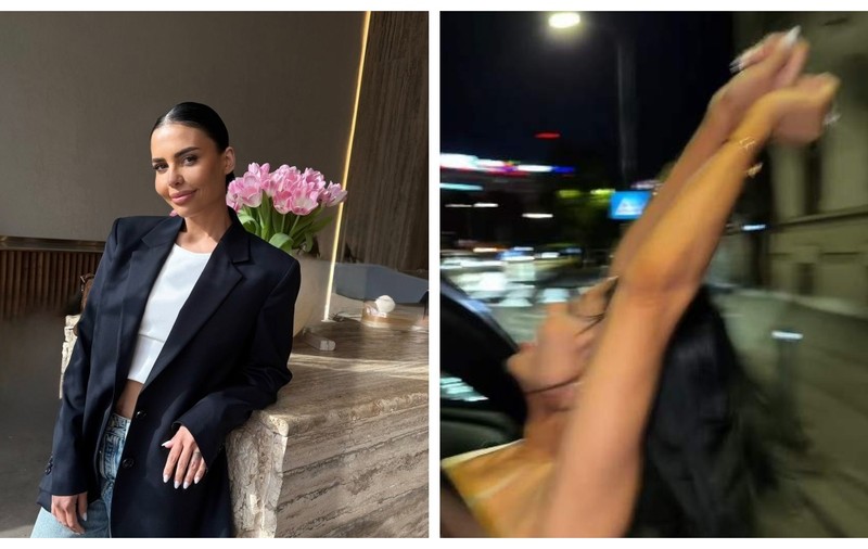 Cum a apărut Andreea Popescu în miez de noapte, pe stradă. Vedeta, gest periculos în timp ce mașina se afla în mers