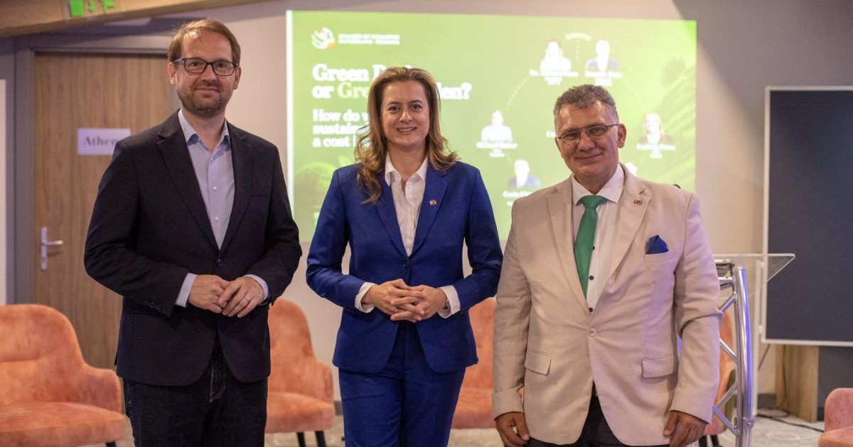 Dominic Fritz și alți invitați la evenimentul din Timișoara organizat de Camera de Comerț Elveția-România
