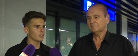 Tony și Nick Radoi la aeroport. FOTO/ Antena Stars