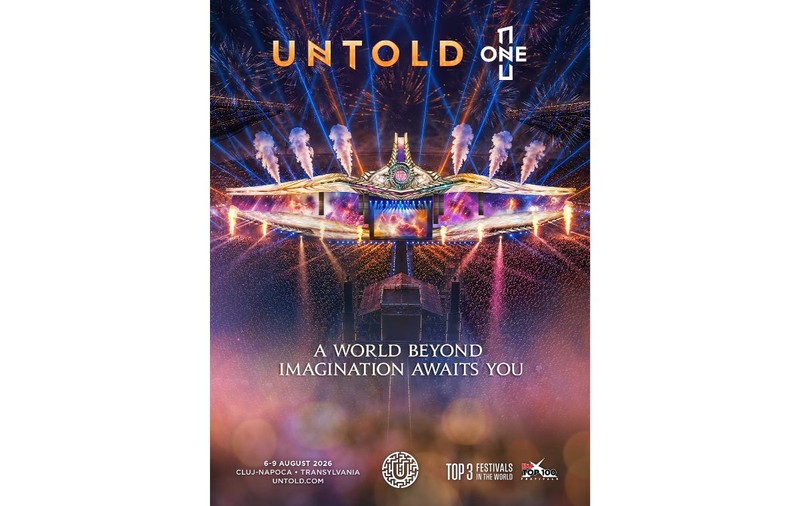 Cea mai mare scenă de festival realizată vreodată în România va prinde viață la UNTOLD ONE 2026
