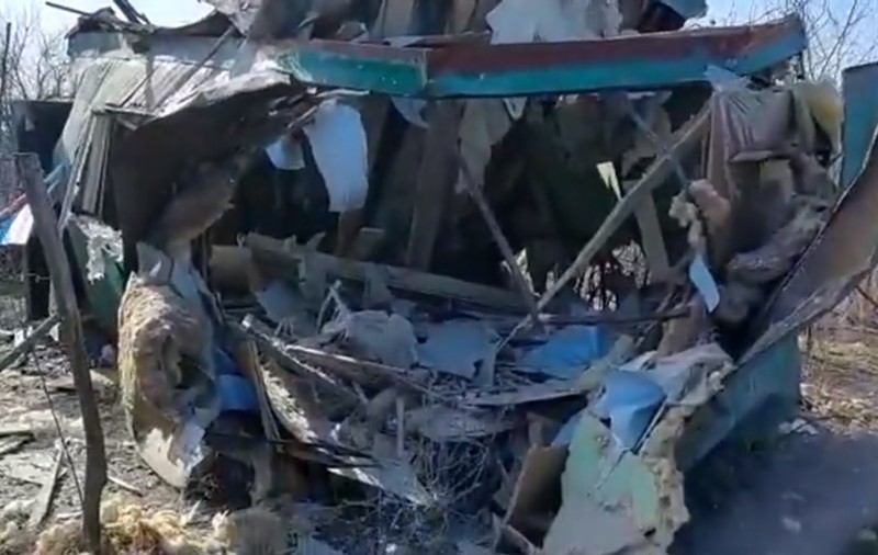 VIDEO | Moscova acuză că un proiectil din Ucraina a dărâmat un post de pază de pe teritoriul său. Kievul neagă: „Provocare”
