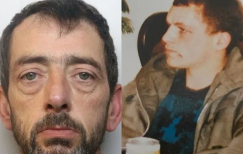 Robert Lloyd(stânga) a fost condamnat la închisoare pe viață pentru uciderea lui Michael McDermott, în 1996 Sursă foto: colaj foto /Greater Manchester Police