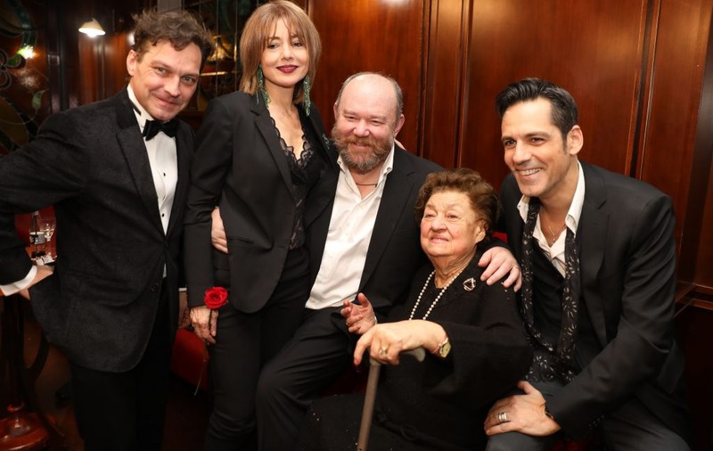 Tamara Buciuceanu Botez, la ultima aniversare publică alături de actorii din Liceeni