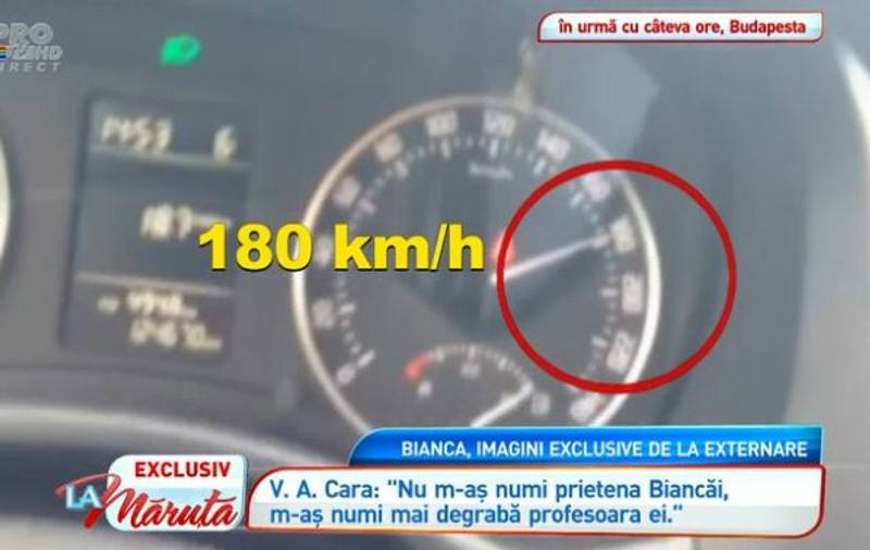 Bianca şi Victor Slav, CURSĂ NEBUNĂ pe AUTOSTRADĂ în Ungaria. Cei doi S-AU CAMUFLAT | FOTO