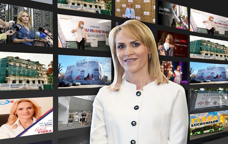Mama televiziunilor de știri! 12.820 de spoturi, plătite de Firea din banii primăriei, dintre care 70% au mers pe cinci canale de știri