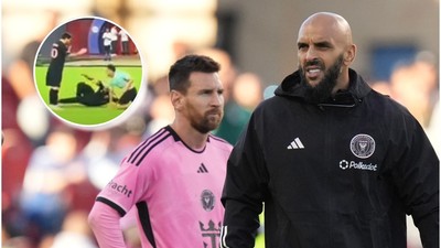 bodyguardul lui lionel messi a fost facut ko pe terenul de fotbal