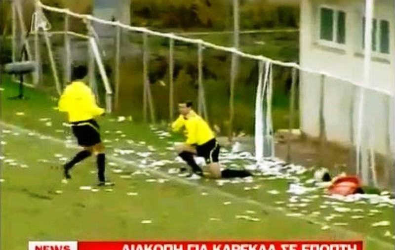Violenţe la meciurile din ”16”-imile Cupei Greciei / VIDEO