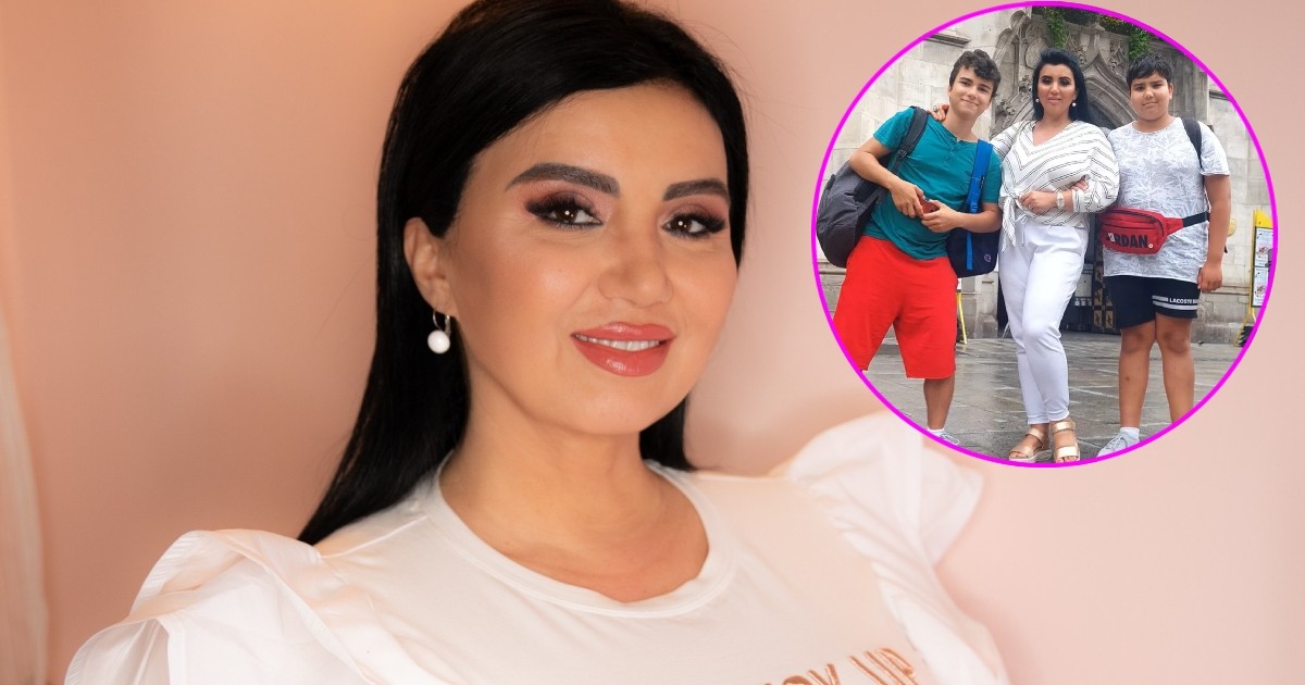 Adriana Bahmuțeanu și-a revăzut copiii
