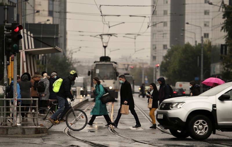 Rata de infectare din București continuă să crească. Nou nivel record de la începutul pandemiei