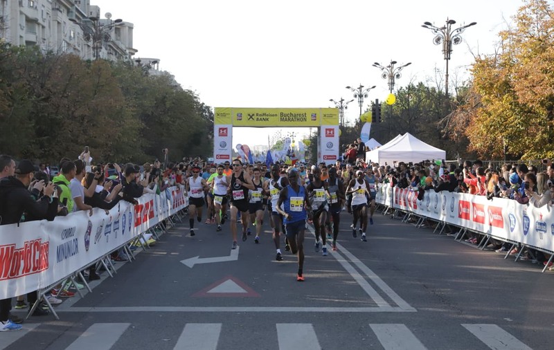 Cum se aleargă la Maratonul București, în pandemie. Organizator: „Atleții vor purta mască la start, până ajung să se distanțeze”