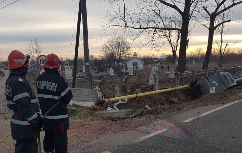 Patru case din Ploiești au fost evacuate după ce un muncitor a rupt o conductă de gaze