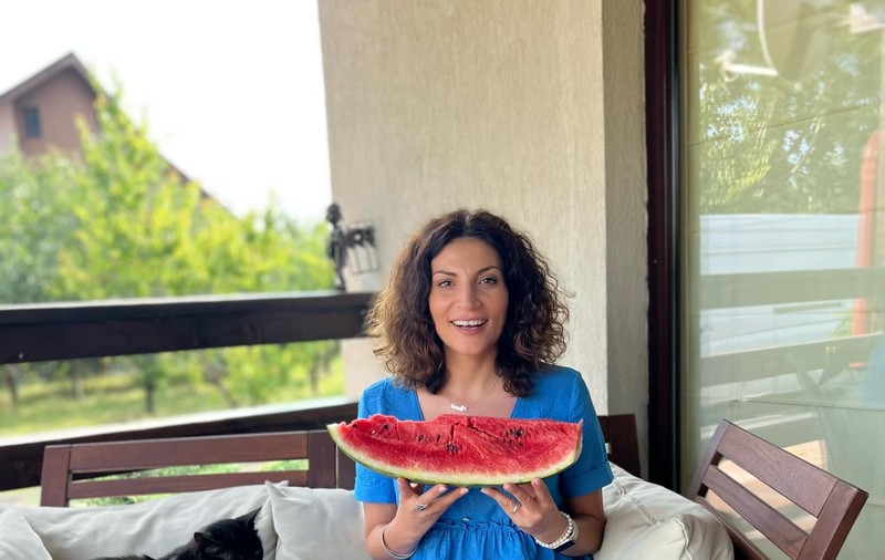 Dieta cu care Ioana Ginghină slăbește în fiecare vară: „Timp de zece zile încerc să mănânc doar pepene roșu”