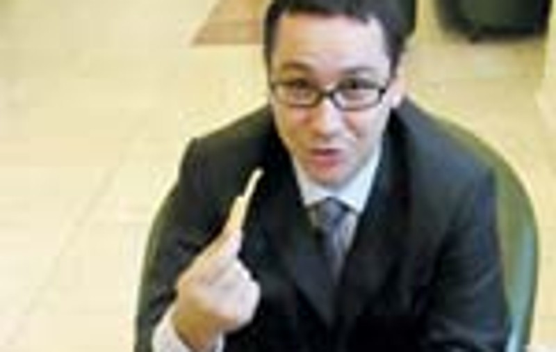Victor Ponta a lucrat la fast-food