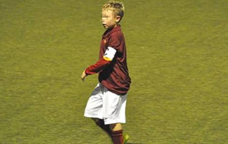 Totti junior face furori la piticii echipei AS Roma