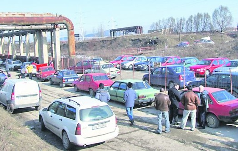 Au cărat rablele cu tractorul