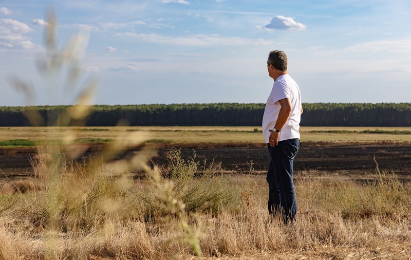 REPORTAJ. Cum arată de la fața locului dezastrul de la Islaz, unde au ars aproape 700 de hectare din „Delta Teleormanului"