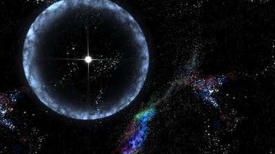 O stea neutronică SGR 1806-20 produce o erupție de raze gamma