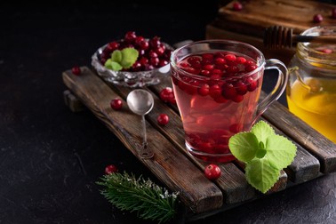 Ceai din merișoare