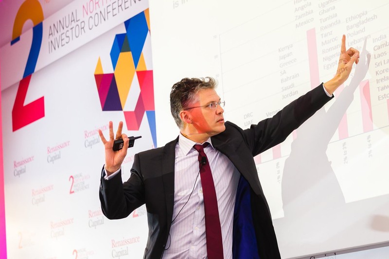 Charles Robertson, fostul șef al economiștilor-șefi de la ING | Foto: Renaissance Capital/Twitter