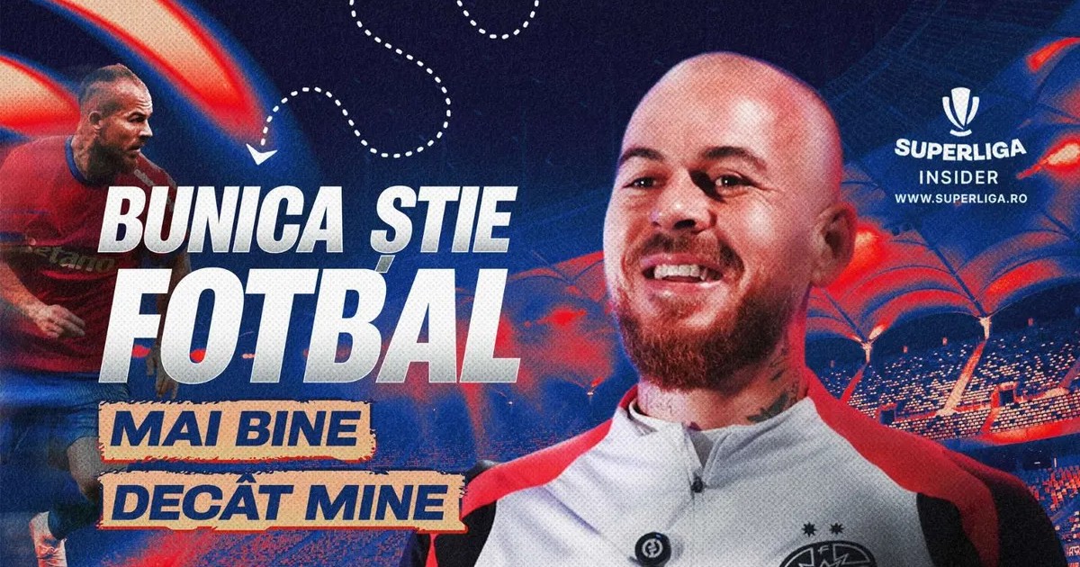 Bunica stie fotbal mai bine decat mine. Denis Alibec
