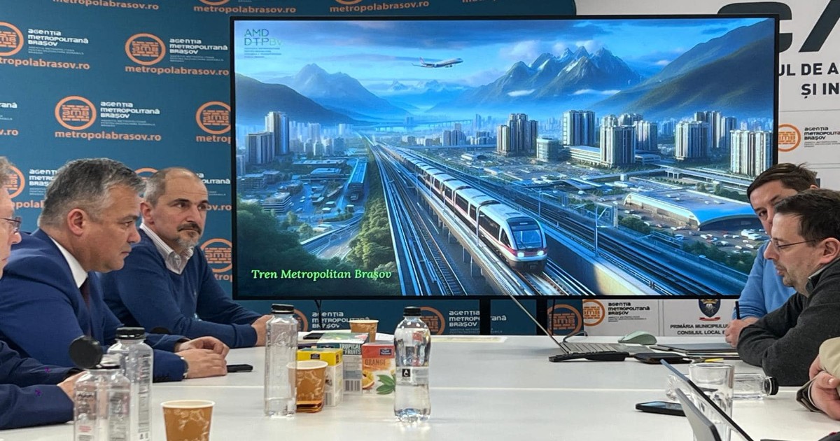Ședință săptămânală pentru proiectul Trenului Metropolitan Brașov cu specialiștii din domeniu